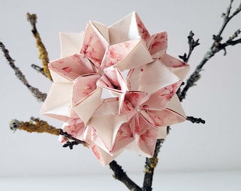 Papierblume "Kirschblüte" – Origami