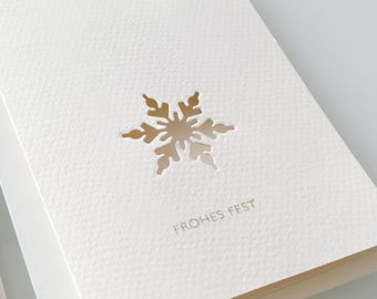 Christmas card CRYSTAL