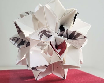 Calligraphy paper flower ball "FONT" – Origami
