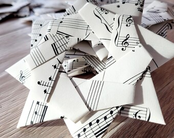 Paper music star 14 cm