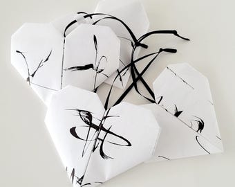HEART – Origami – Calligraphy