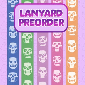 Ghost Band [PREORDER] Lanyard, 2.5cm Papa Emeritus Lanyard, Papa Emeritus i, ii, iii, iv, v
