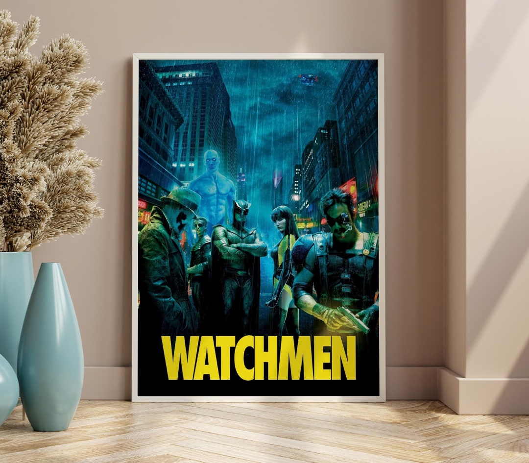 Watchmen 2009 Movie Poster Zack Snyder Malin åkerman Jackie Earle