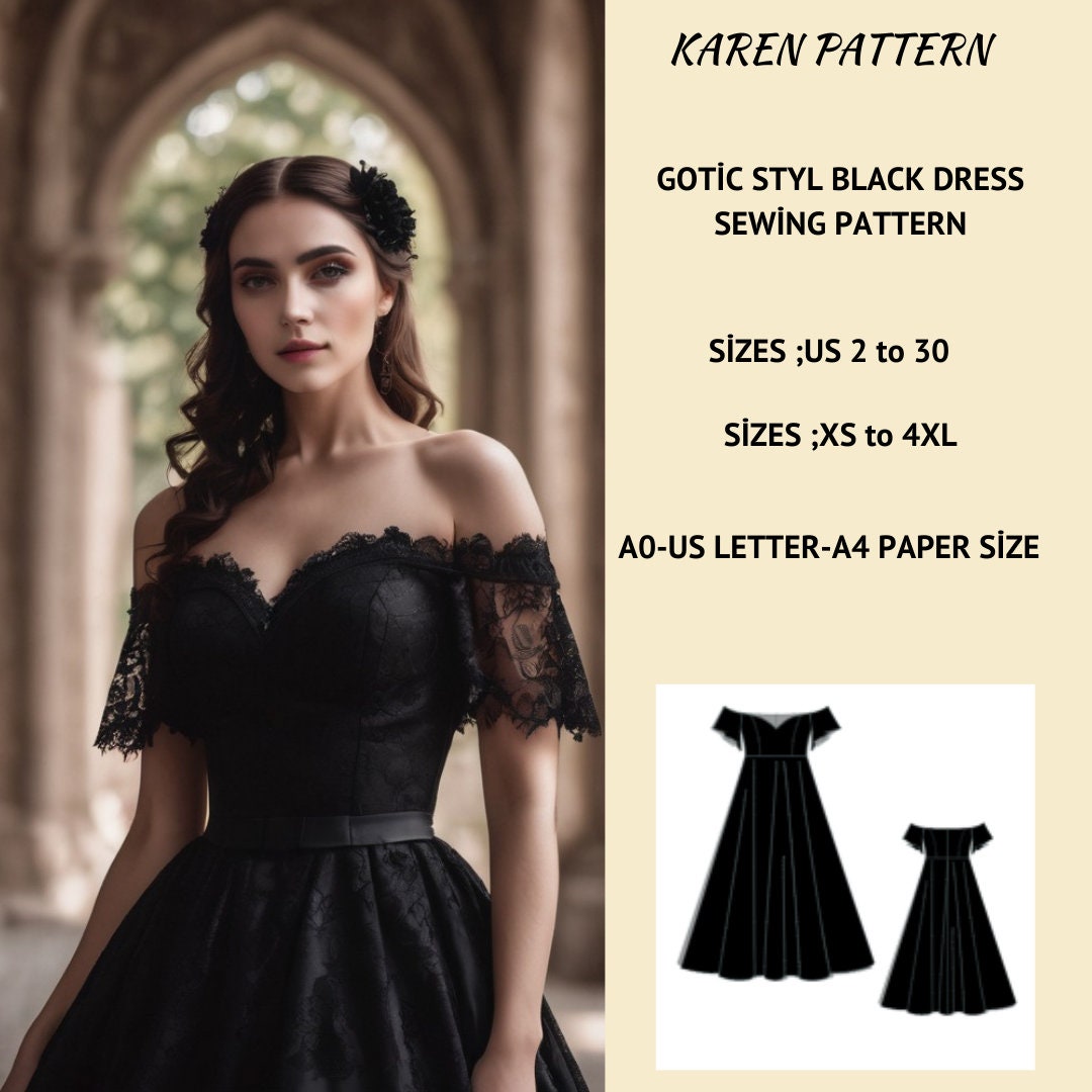 Goth party dress 2025