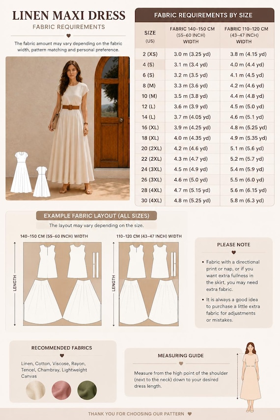 how many yards for a maxi dress how to sew a maxi dress