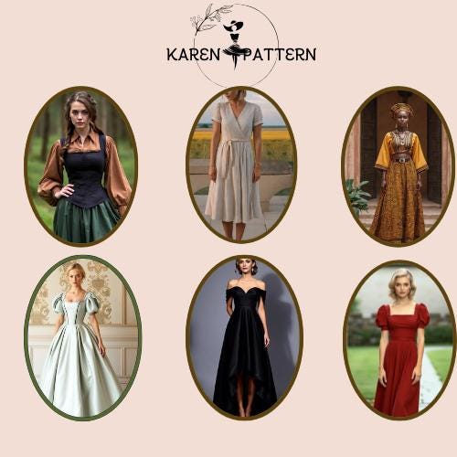 Halter Neck Maxi Dress Sewing Pattern: Chiffon Sundress (XS-4XL) (digital  Download)