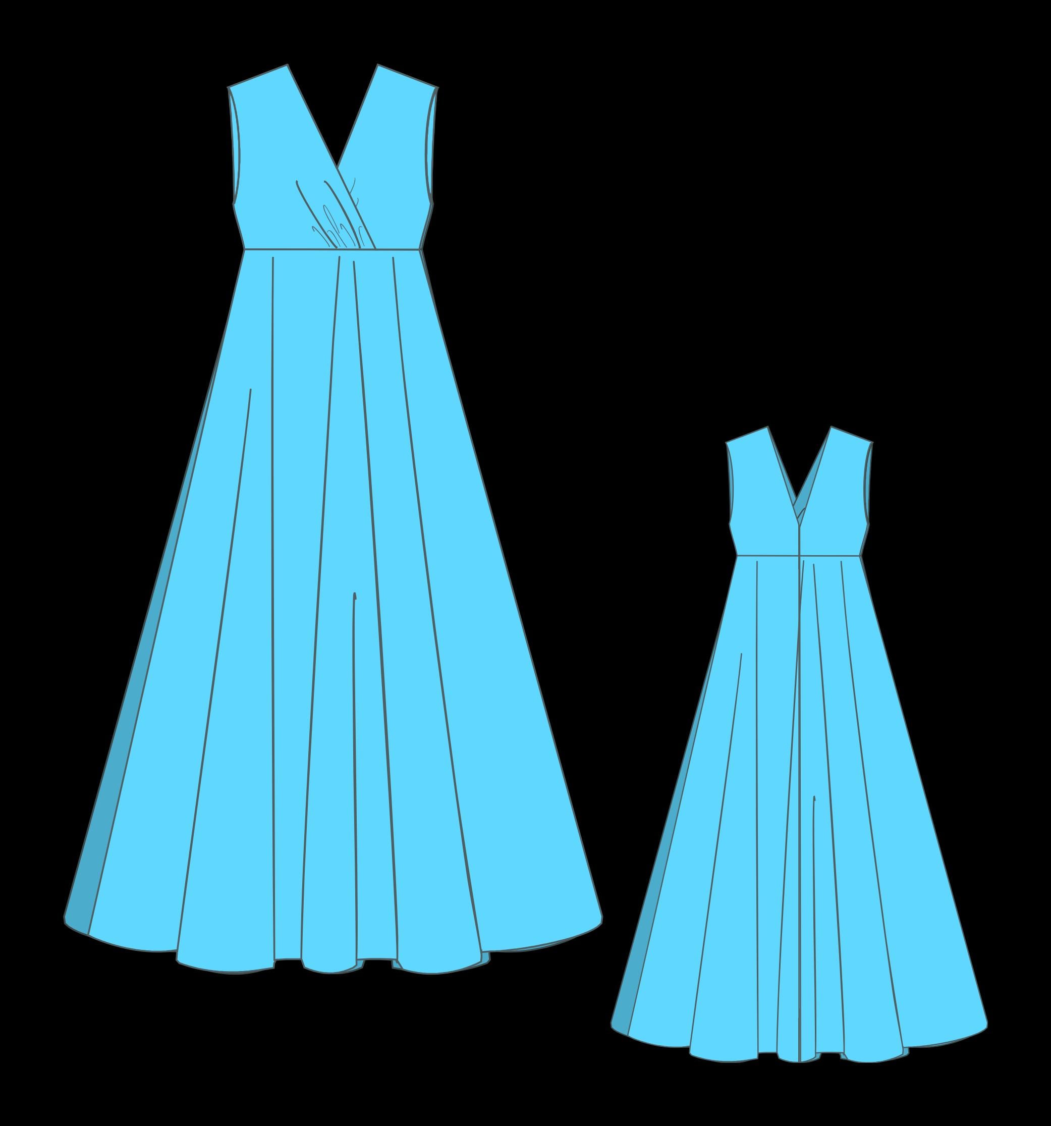 maxi dresses evening wear uk Maternity + Nursing Bettine Dress PDF Sewing Pattern main image 0