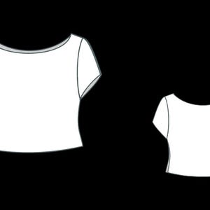 Mönster för linne-crop top och cirkelkjol | Sommaroutfit PDF (digital nedladdning) bild 9