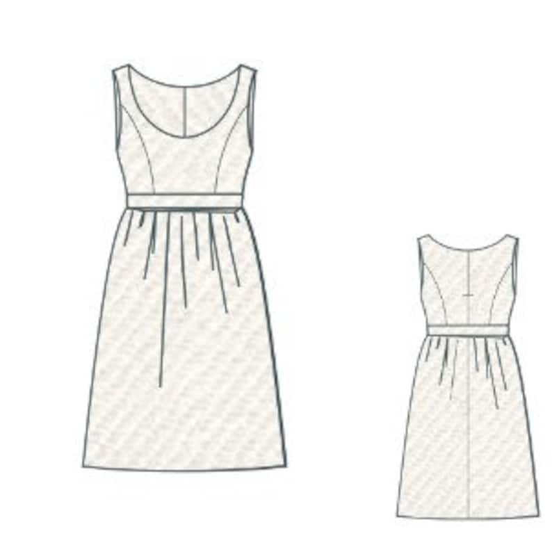 Schnittmuster Dirndl / Dirndlkleid: PDF-Muster Bild 4