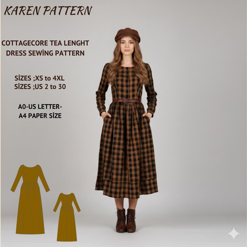 Checkered Dress - Etsy