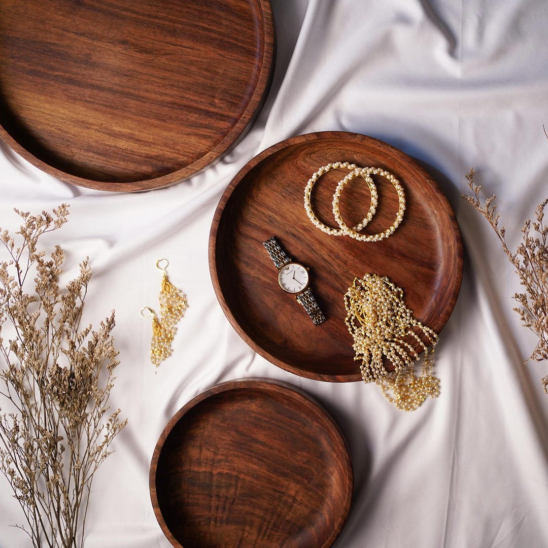Three Plate Set - Etsy