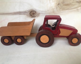 Handcrafted Wooden Toy Car - Organic, Eco-Friendly Playtime Fun 12.99 inches