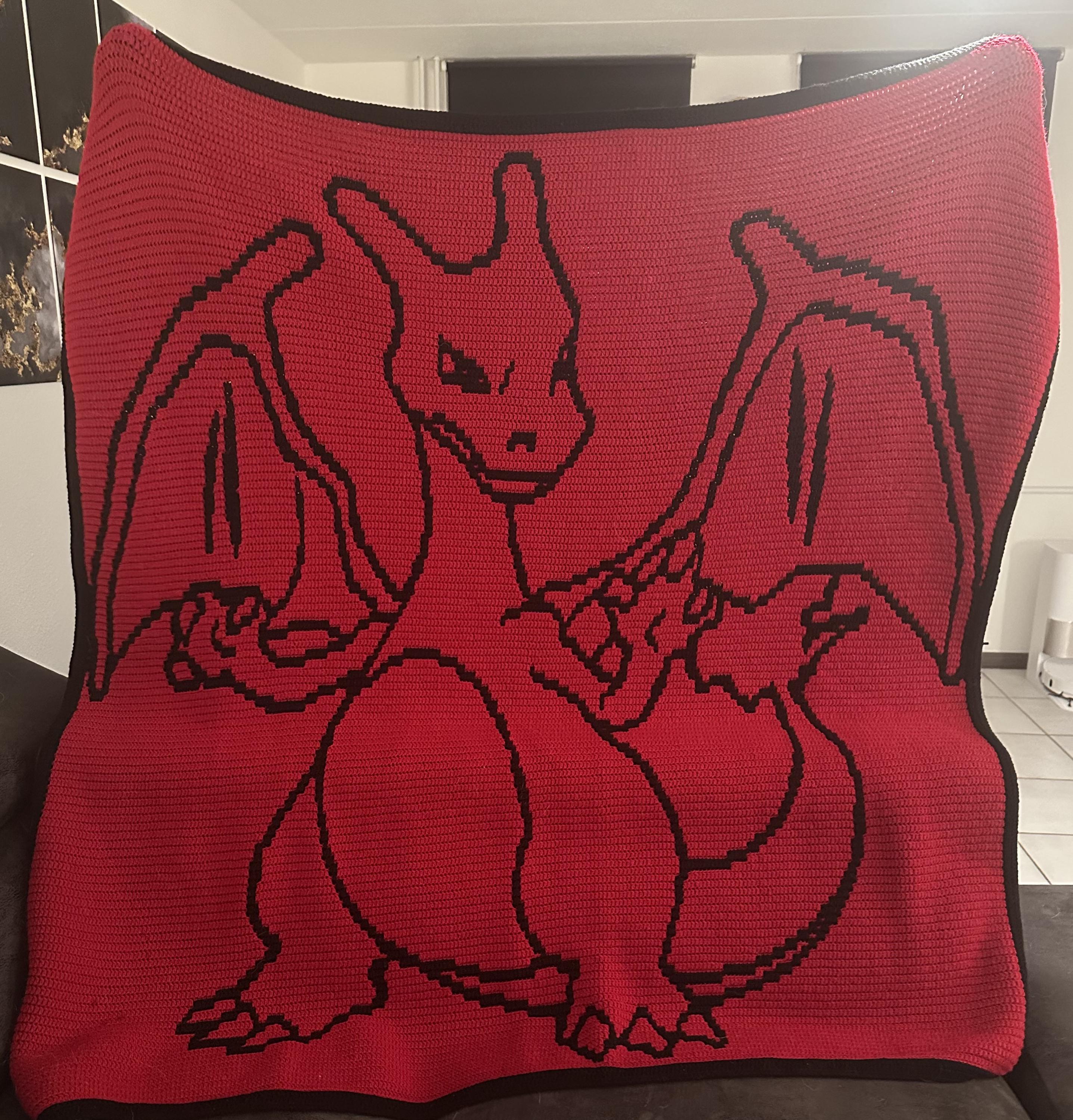 Charizard Blanket - Etsy