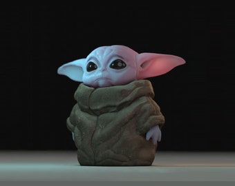 Baby Yoda v2 - (plik WIP)