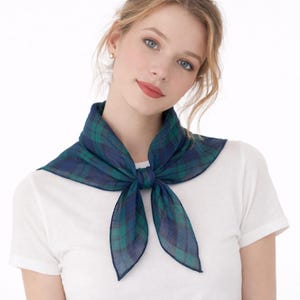 Lightweight Cotton Linen Scarf for Women, Summer Neck Scarf, Breathable Thin Shawl Wrap, Sun Protection Travel Scarf, Soft Casual Head Scarf