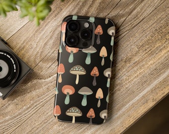 Mushroom Cottagecore Phone Case Fits Iphone 13, 13 Pro, 13 Pro Max, 14, 14 Pro, 14 Plus, 14 Pro Max, 15, 15 Pro, 15 Plus, 15 Pro Max