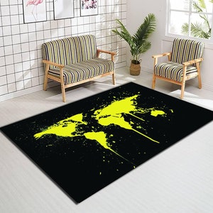 Weltkarte, Lernteppich, Naturteppich, Musterteppich, Teppich für Wohnzimmer, Teppich für Schlafzimmer, Naturteppich, Art Decor