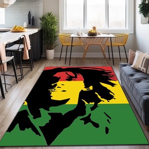 Bob Marley Rugs - Etsy