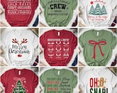 Christmas SVG Bundle, Christmas Shirt Svg, Merry Christmas Svg, Christmas Crew Svg, Christmas Tree Svg, Winter, Holiday, Funny Christmas PNG