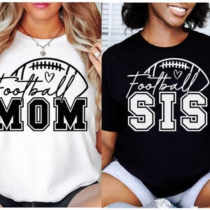 Football Mom SVG, Football Mom PNG, Football Mama Svg, Football Family Svg Bundle, Football Dad Svg, Football Nana Svg, Football Shirts Svg image 3