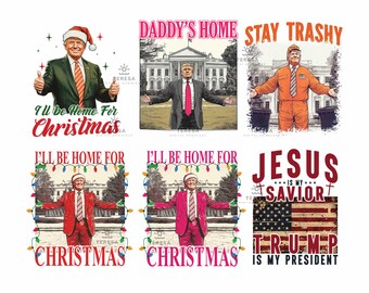 Pappans hem Vita huset Rosa Trump 2024 PNG, Trump 2024 PNG-paket, Trump Jag kommer att vara hemma till jul PNG, Trump är min president png nedladdning