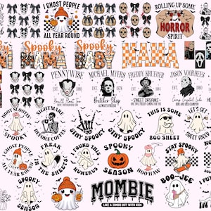40+ Retro Halloween Bundle PNG, Halloween Bundle, Halloween Png, Gruselige Saison Png, Herbst Png, Retro Halloween Png, Halloween Png Designs