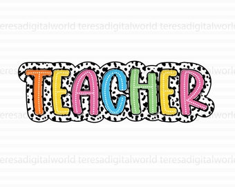 Enseignant dalmatien PNG, rétro rentrée scolaire PNG, dalmatien points png, enseignant vie png, appréciation de l'enseignant, retour à l'école png sublimation