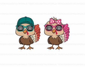 Coolaste kalkon-PNG, kalkonflicka med babykalkon-PNG, Thanksgiving-småbarn-PNG, pojkeflicka med Thanksgiving-barn-PNG, kalkon i hatt med kokett kalkon-PNG