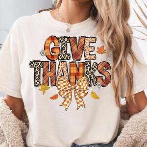Thanksgiving PNG-paket, färgglad kokett Thanksgiving-png, tacksamhet-png, Thanksgiving-png, tacksamhet-png, pumpasäsong-png sublimering bild 2
