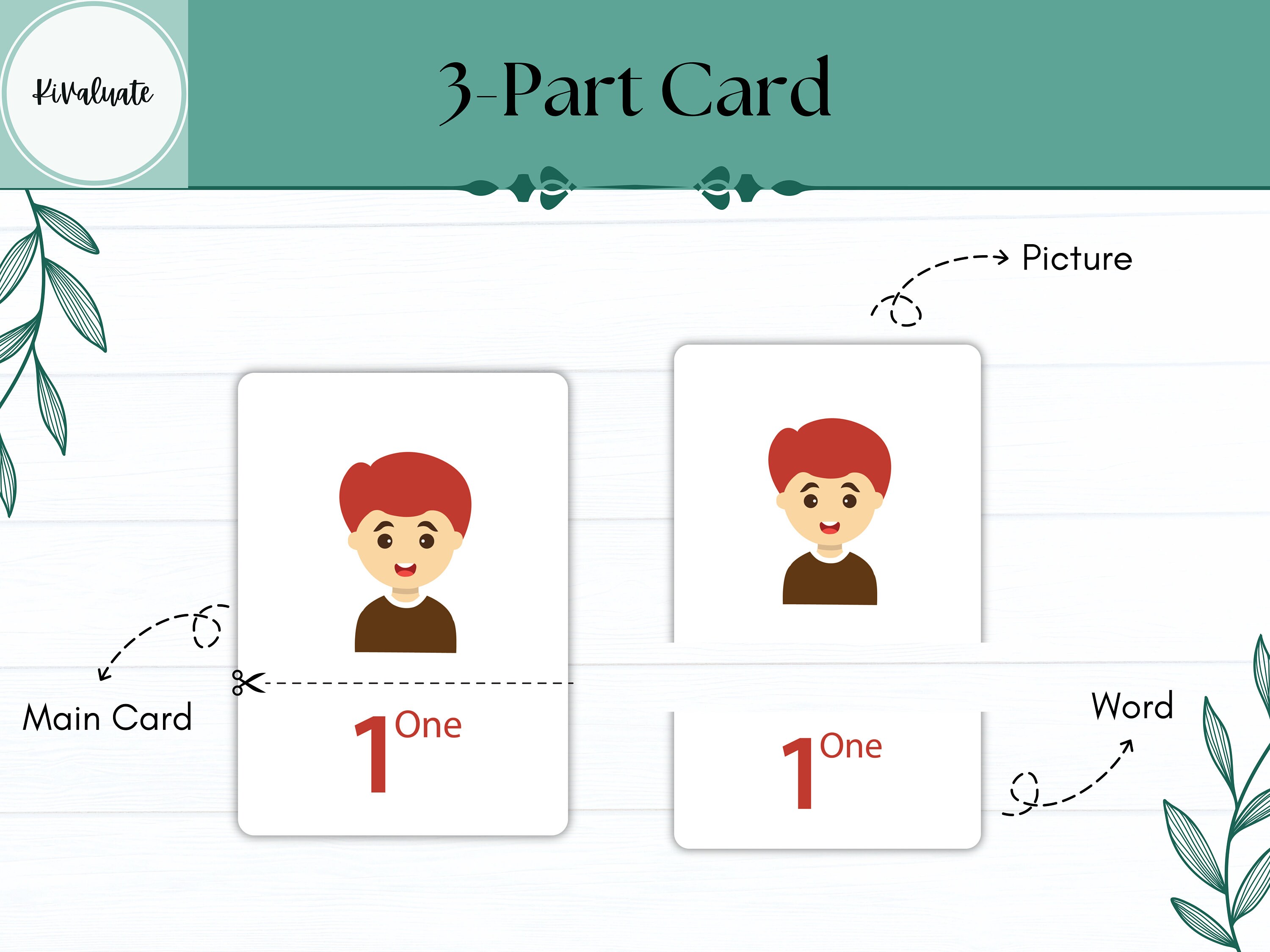 Numbers Flash Cards Bundle, Numbers Cue Cards, Math Cards, Children ...