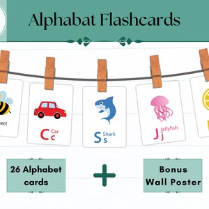Digitale Lernkarten, 26 Alphabete, ABC-Karteikarten, digitale Lernkarten, Ressourcen für die Kinder und Kindesentwicklung