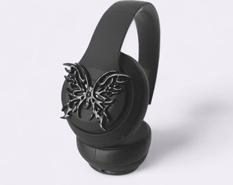 Cyberpunk Chrome Butterfly Attachment for Beats Studio Pro