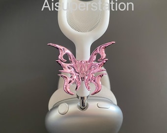 3D Printed Butterfly Attachment for Airpods Max