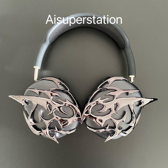 AirPodsMax カバー アクセサリー スカル Airpods Max Skeleton Head Earbuds Attachment / Airpods Max