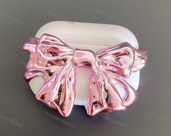 3D Printed Bow AirPods Pro Case: Cyberpunk Y2K Accessory