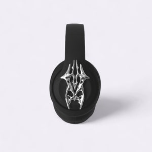 Chrome Cyberpunk Attachment for Beats Studio Pro Headphones