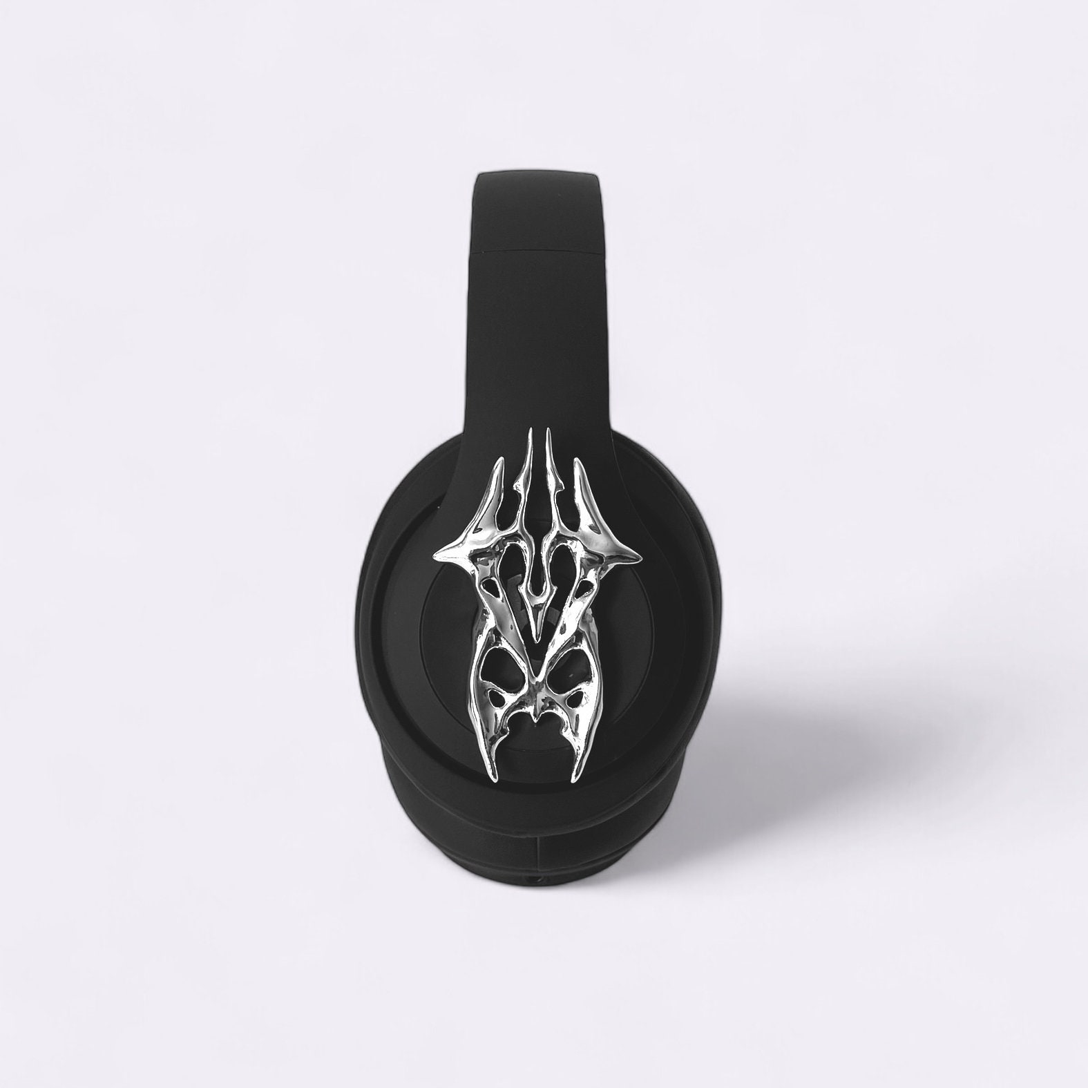 Chrome Cyberpunk Attachment for Beats Studio Pro Headphones