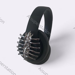 Cyberpunk Chrome Spine Attachment for Beats Studio Pro