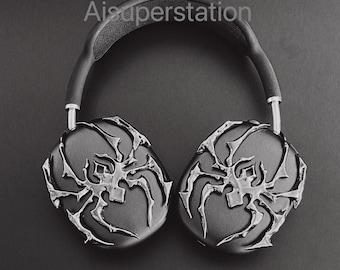 Cyberpunk Spider Airpods Max Cases: Futuristic Chrome Attachments