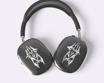 Qlix Silver Drip Frames for Airpods Max (lightweight Frame Case