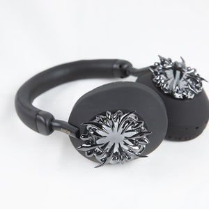 Throne Black Sony XM5/XM4 Headphone Attachments: Cyberpunk 3D Printed image 3