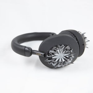 Throne Black Sony XM5/XM4 Headphone Attachments: Cyberpunk 3D Printed image 2
