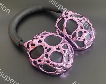 Water Headphone Covers for SonyXM4 XM5 XM6: Cyberpunk Futuristic Attachments