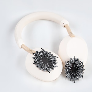Throne Black Sony XM5/XM4 Headphone Attachments: Cyberpunk 3D Printed image 8