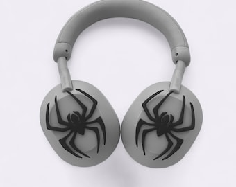 Cyberpunk Chrome Spider Attachments for Sony XM5 XM4 Headphones
