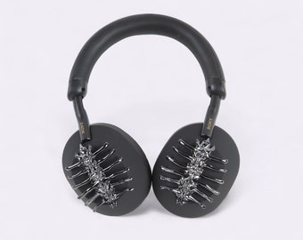 Metal Headphone Spine Attachment: Sony XM4, XM5, XM6 - Cyberpunk Style