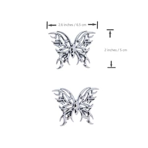 Chrome Butterfly Headphone Attachment: Sony XM4/XM5/XM6, Airpods Max image 2