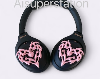 Heart Headphone Attachment: Sony WH-1000XM4/XM5, JBL, Airpods Max