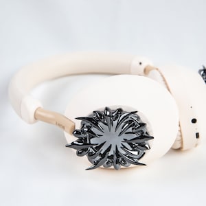 Throne Black Sony XM5/XM4 Headphone Attachments: Cyberpunk 3D Printed image 6
