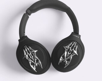 Cyberpunk Sony XM4 XM5 XM6 Accessories: 3D Printed Headset Attachment Set